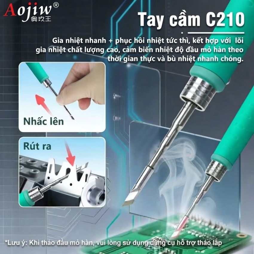 Trạm Hàn AOJIW Noble 210A