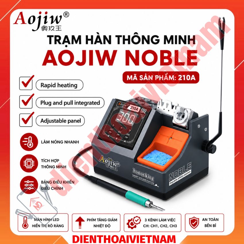 Trạm Hàn AOJIW Noble 210A