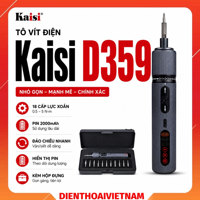 Tô vít điện Kaisi D359