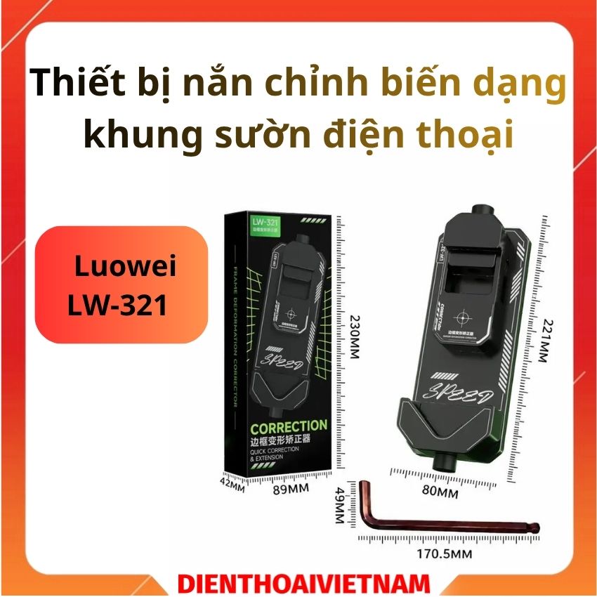 Bộ Nắn khung viền Điện Thoại Luowei LW-321
