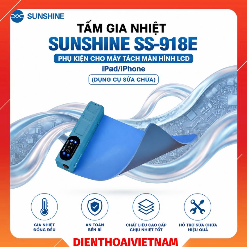 Tấm gia nhiệt SUNSHINE SS-918E