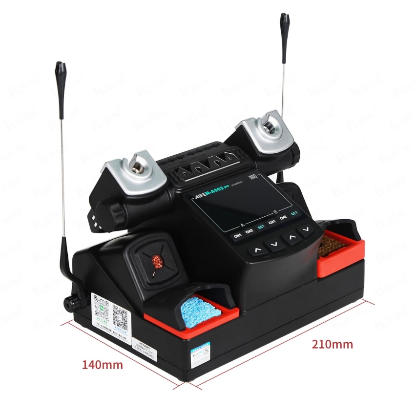 Máy hàn 2 tay Aifen A902 Pro Soldering Station, hỗ trợ tay hàn C210 - C115