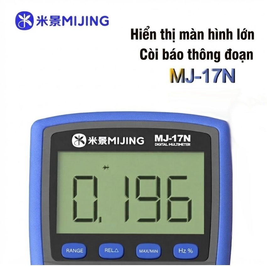 Đồng Hồ Vạn Năng MIJING MJ17N