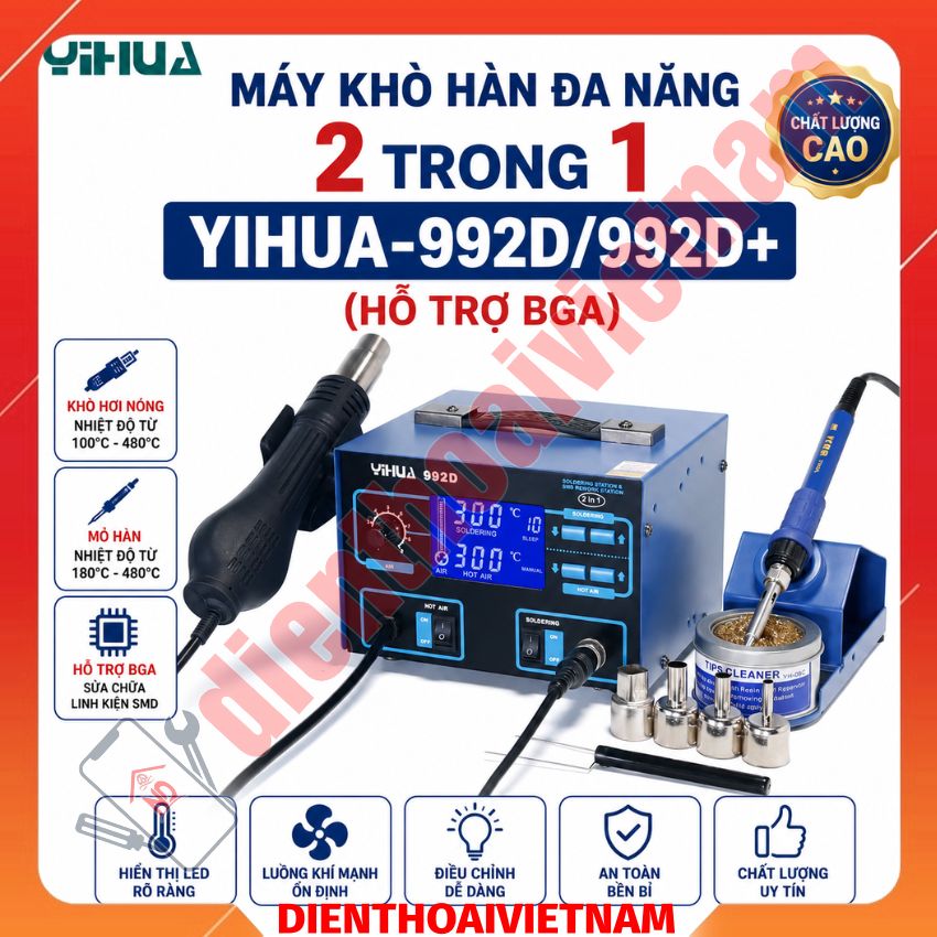 MÁY KHÒ HÀN YIHUA-992D/992D+