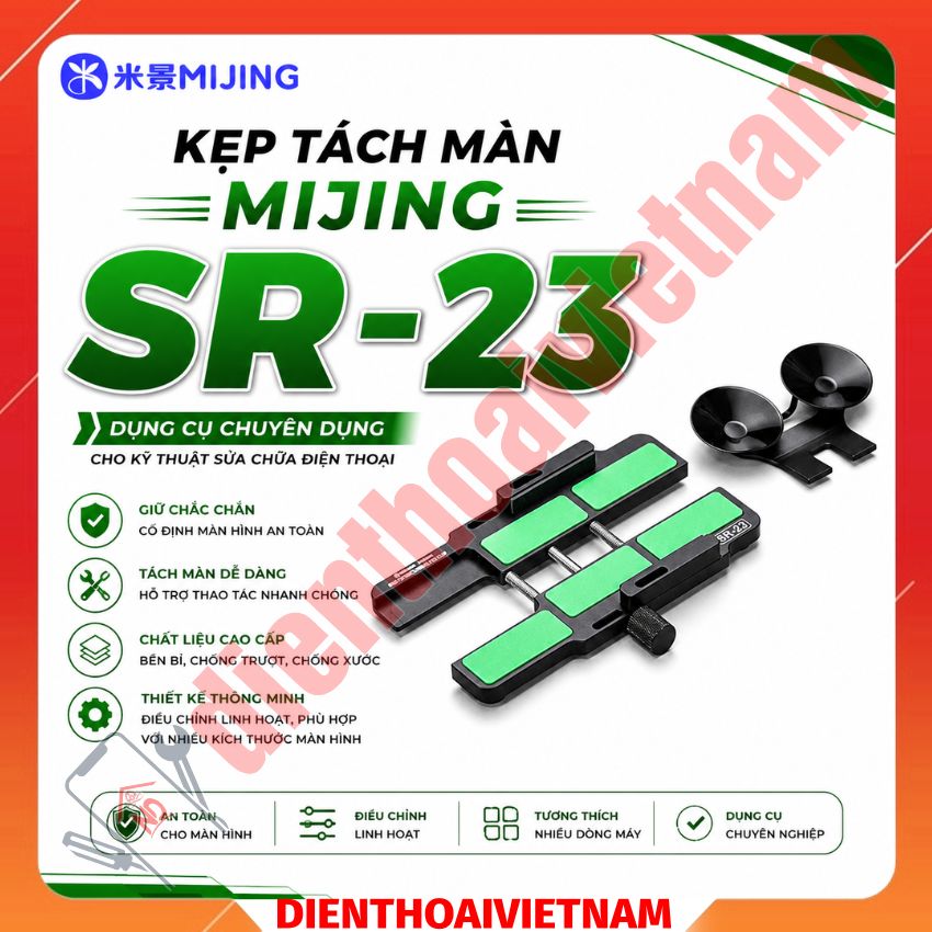 Kẹp tách màn hình Mijing SR-23