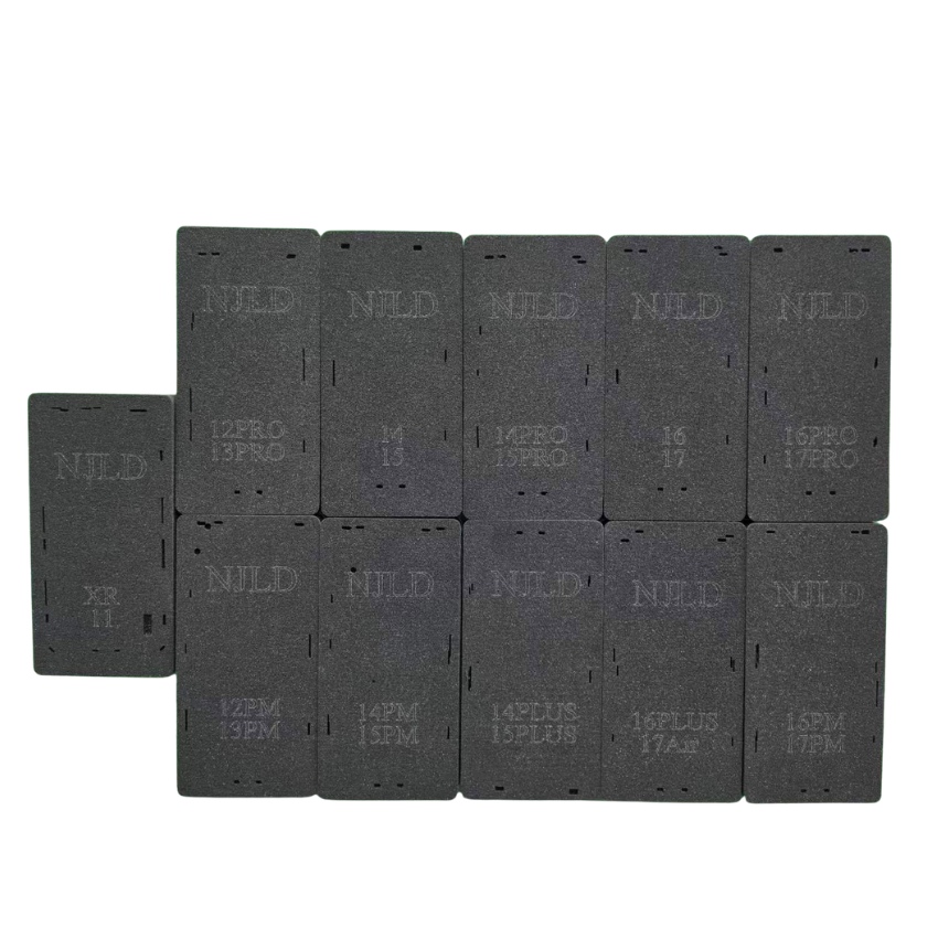 Đế xốp định vị màn hình iPhone Xr - 17 ProMax NJLD Screen Fitting Support Pad for iPhone