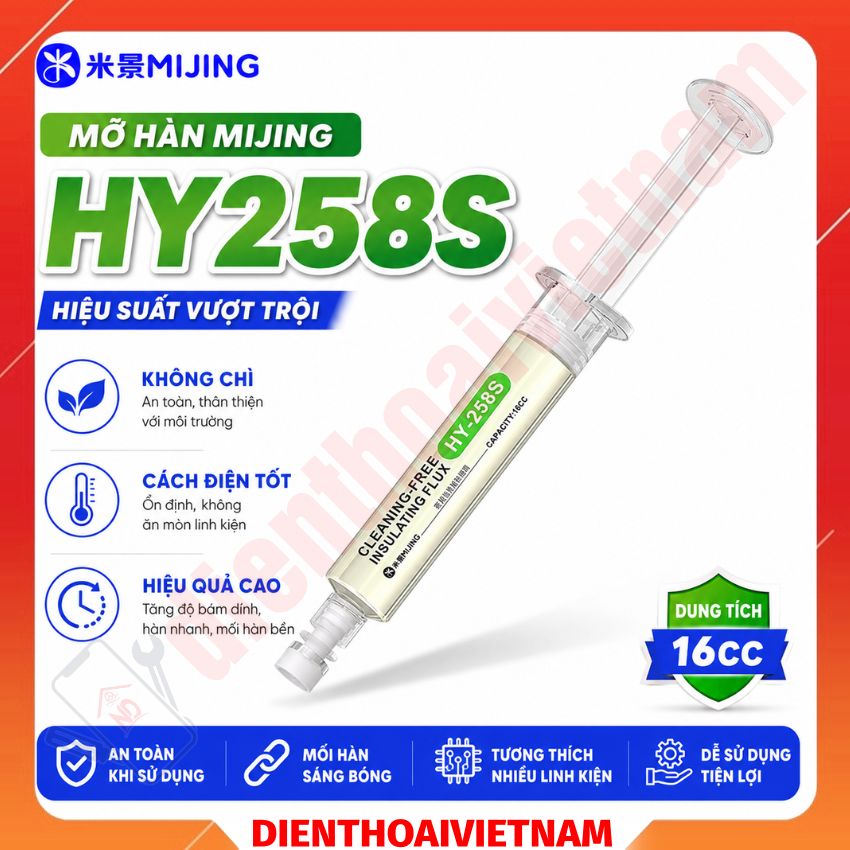 Mỡ Hàn MIJING HY258S