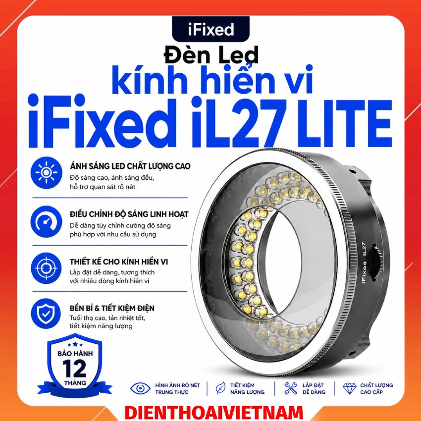 Đèn Led kính hiển vi iFixed iL27 LITE