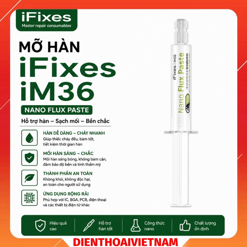 Mỡ hàn iFixes iM36