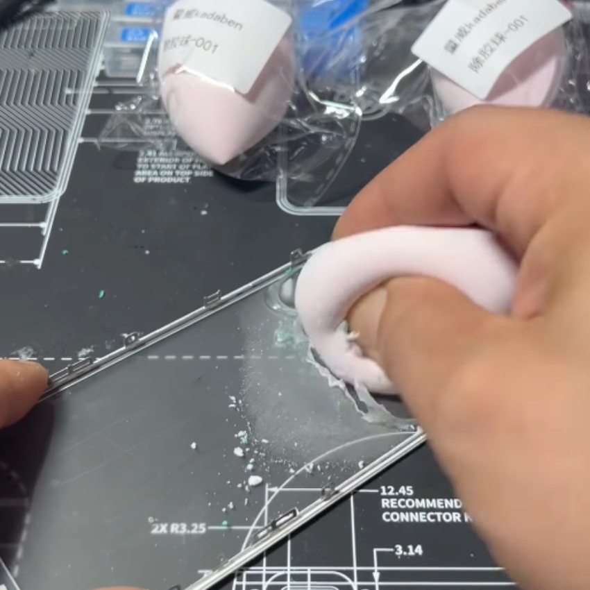 Quả bông tẩy keo Kadaben 001 Quick adhesive removal ball, tẩy keo màn hình nhanh