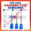 Mũi hàn Kadaben C210 Soldering Iron Tip, đầu cong - thẳng - dao