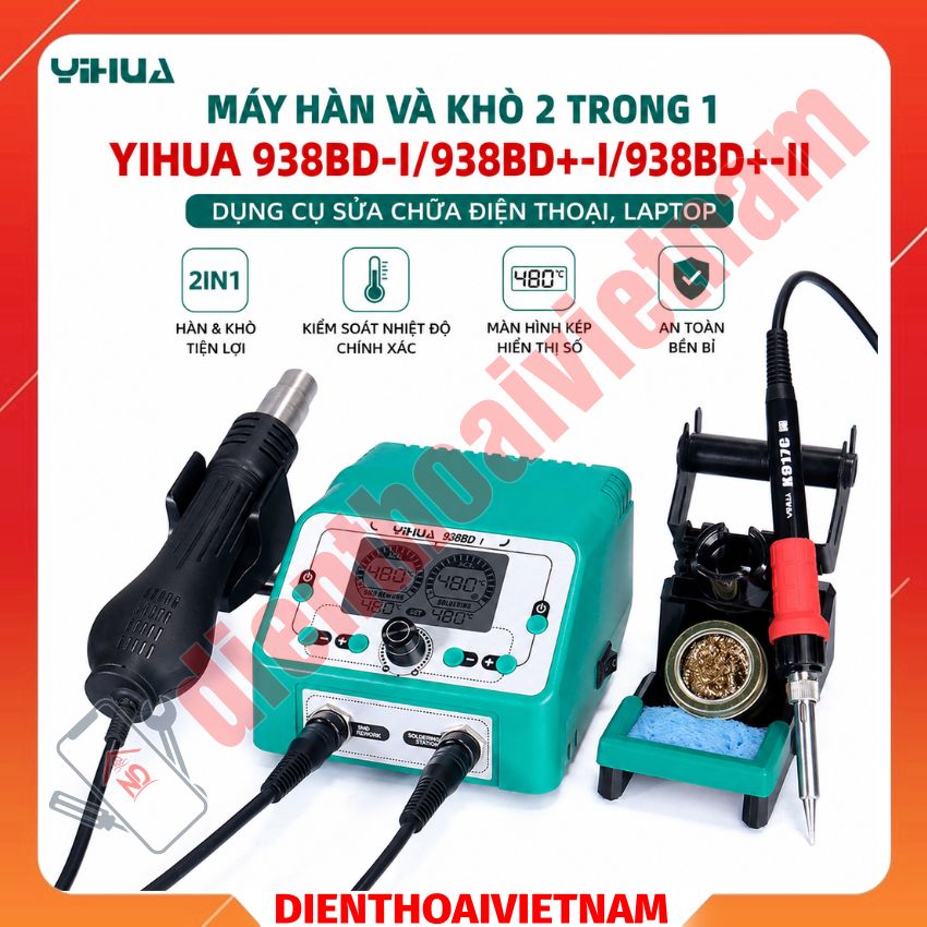 2 Trong 1 YIHUA 938BD-I
