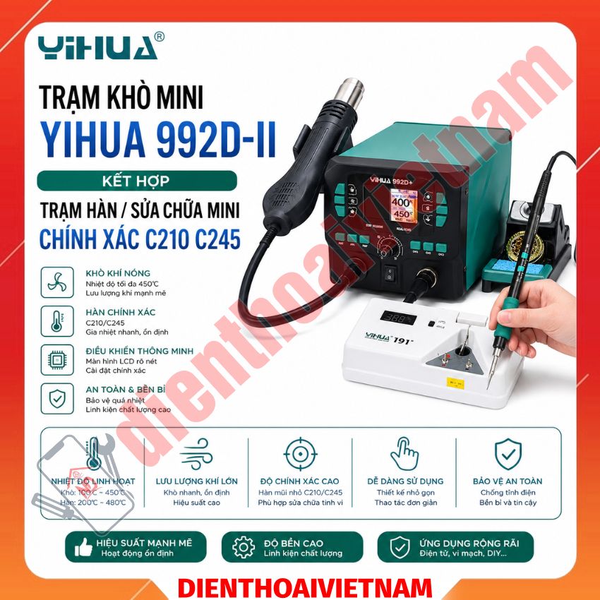 Máy hàn mini YIHUA 992D-II