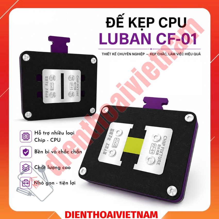 Đế kẹp CPU Luban CF-01 Quick-Release Fixture, kẹp cpu - chip đa năng