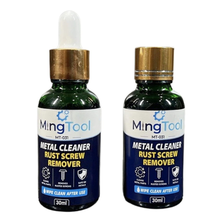 Dung dịch tẩy rỉ sét ốc MingTool MT-031 30ml Metal Cleaner Rust Screw Remover - Ảnh 2