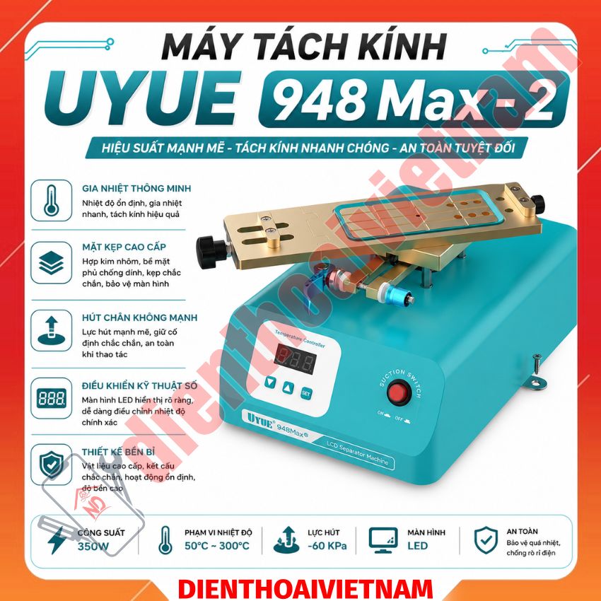 Máy tách kính UYUE 948 Max - 2