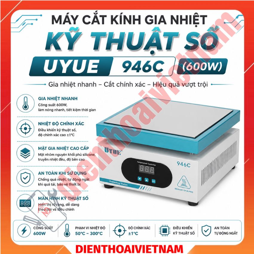 Máy Cắt Kính UYUE 946C (600W)