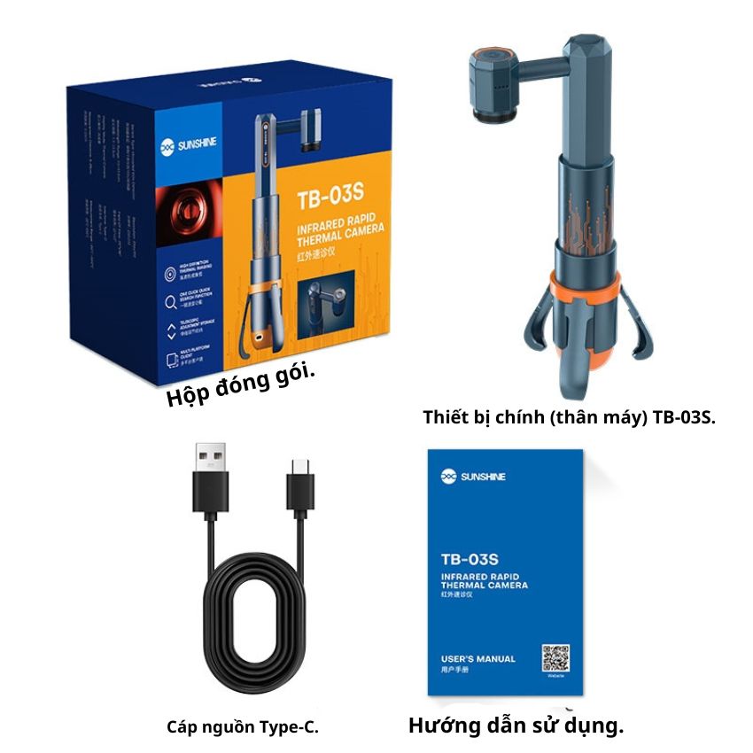 camera nhiệt SUNSHINE TB-03S
