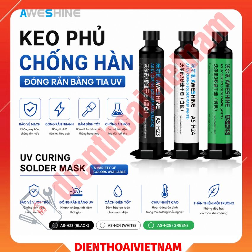 Keo đóng rắn UV AWESHINE