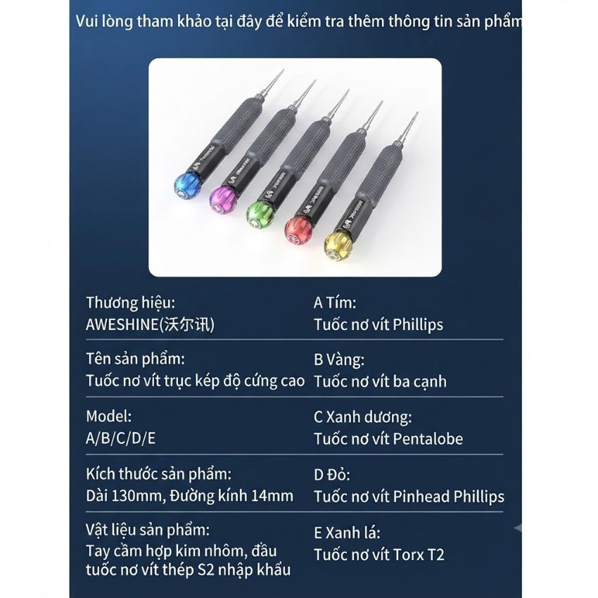 Tô Vít Hai Trục AWESHINE