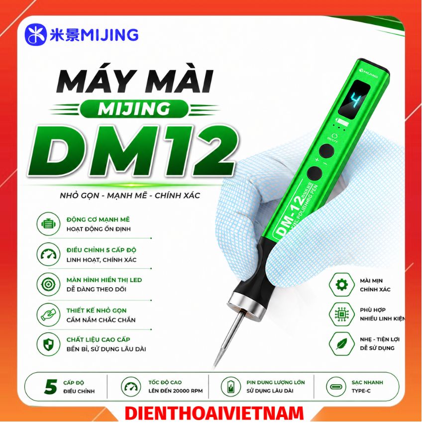 Máy Mài MIJING DM12