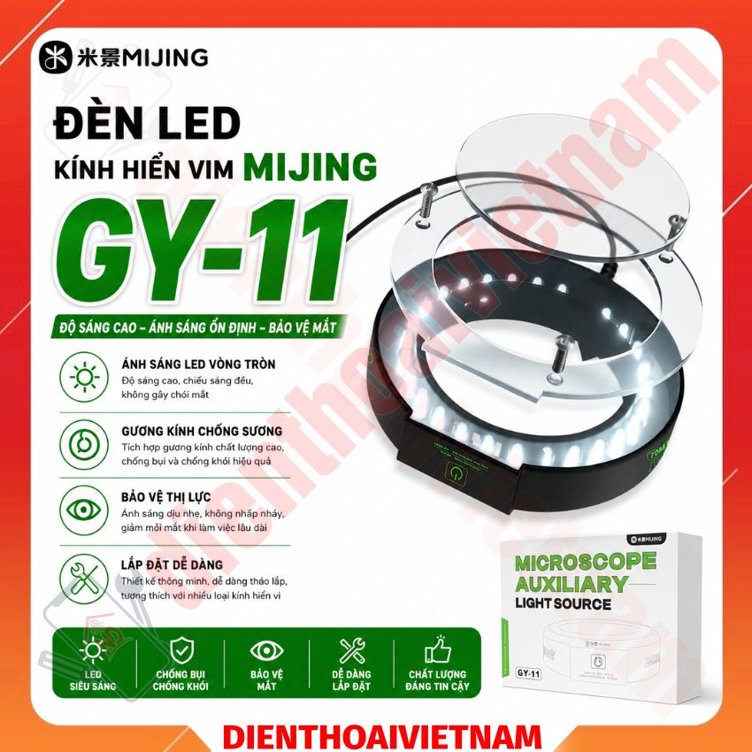 Đèn LED kính hiển vi MIJING GY-11