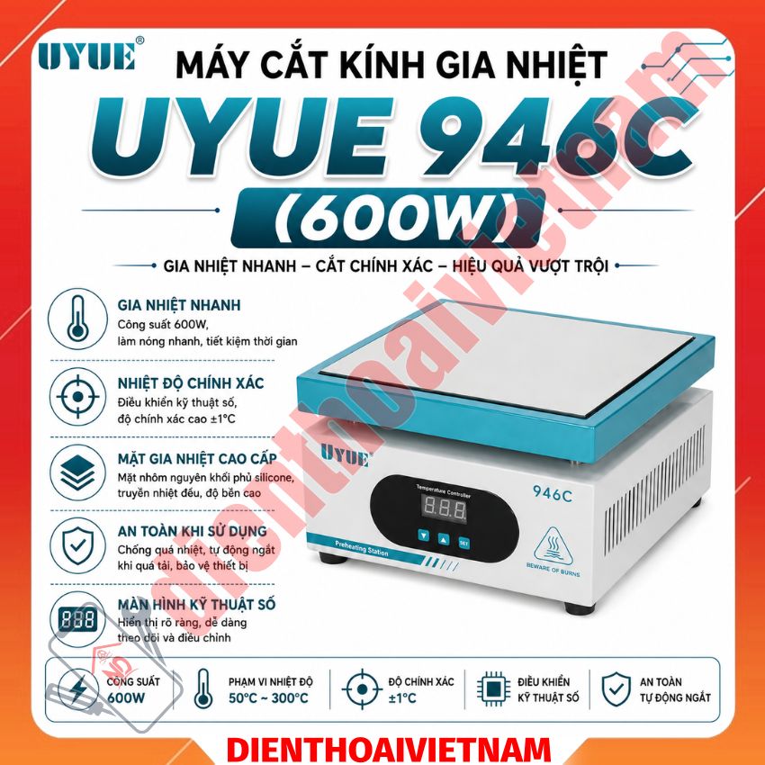 Máy Cắt Kính UYUE 946C (600W)