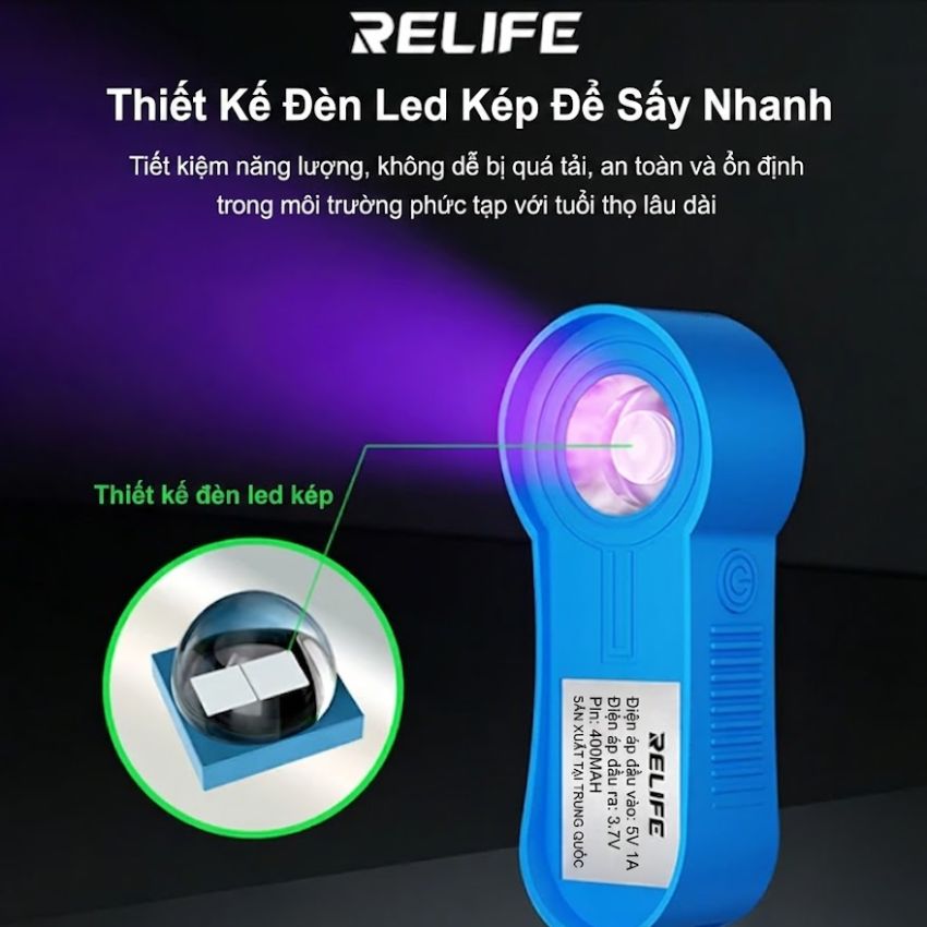 Đèn UV RELIFE RL-014F - Ảnh 3