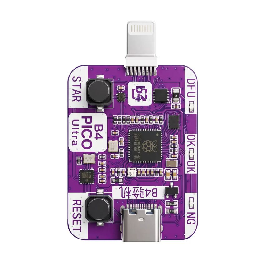 Mạch B4 Ultra RP2350A Pico Auto DFU + PWN MODE Usbliter8 tự động kết nối