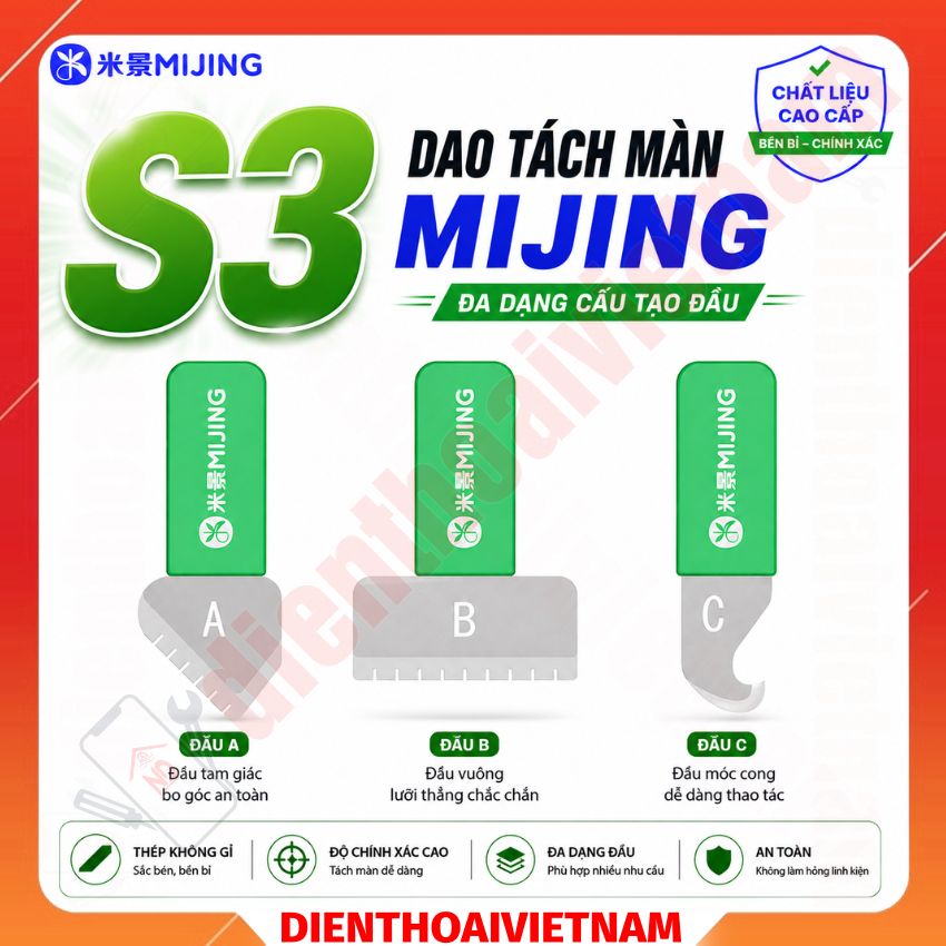 Dao Tách Màn Mijing S3