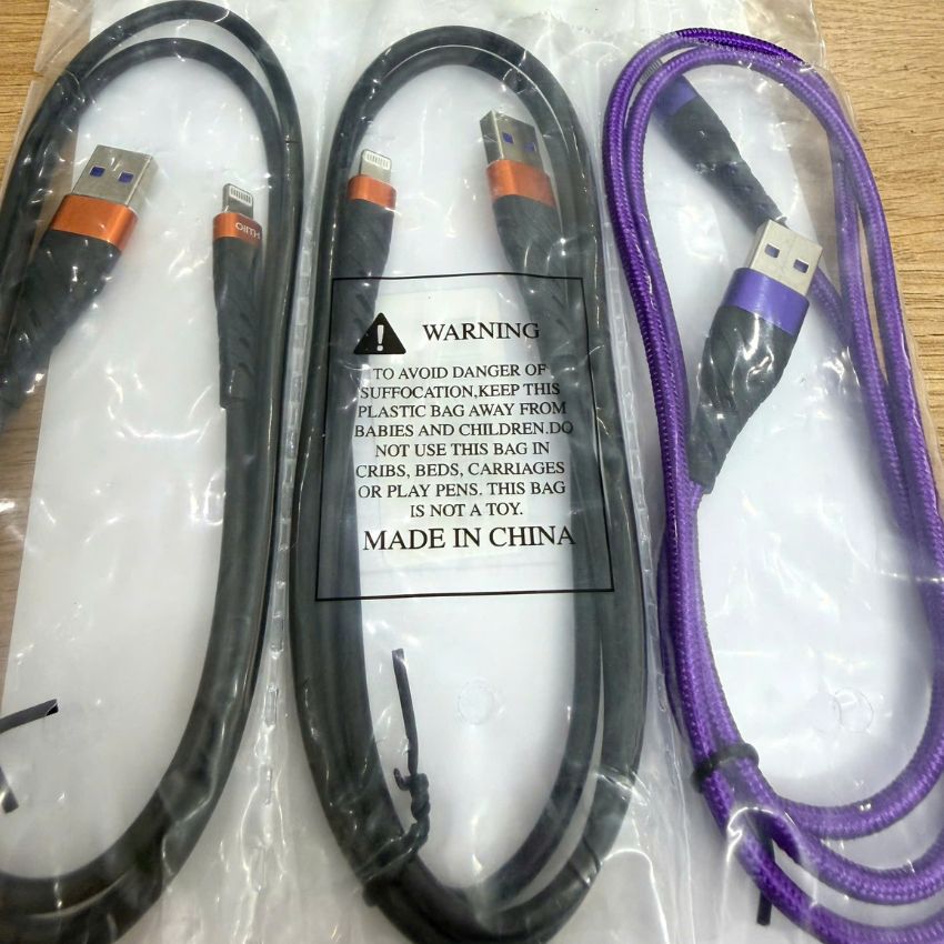 Dây cáp sạc USB - Lightning nhà máy - hỗ trợ iPhone / iPad - Ảnh 2