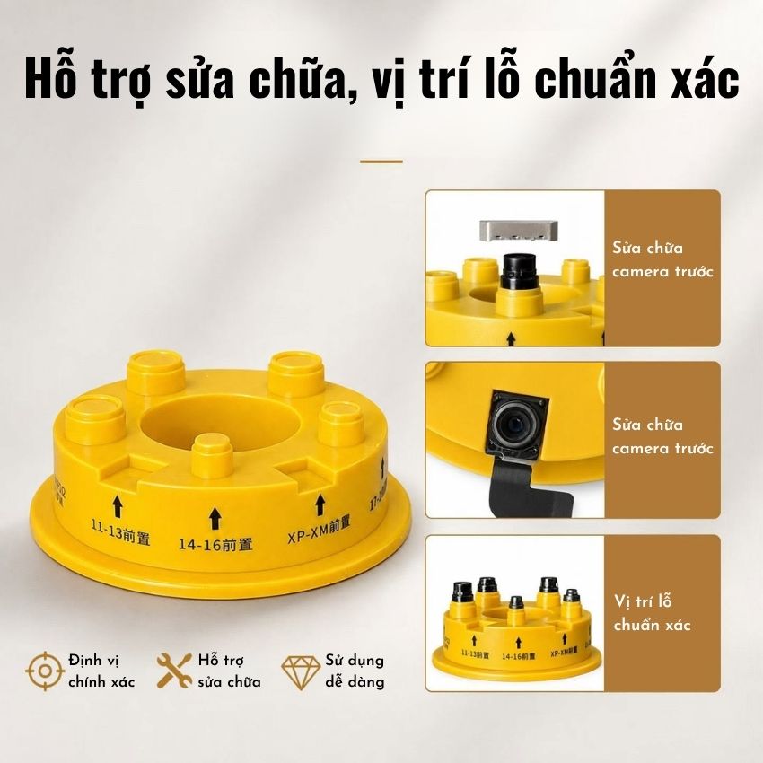Đế định vị thấu camera Keguan KG LGDW01 Camera Head Pos Mount