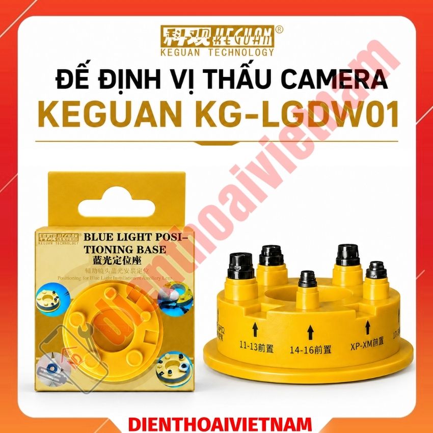 Đế định vị thấu camera Keguan KG LGDW01 Camera Head Pos Mount
