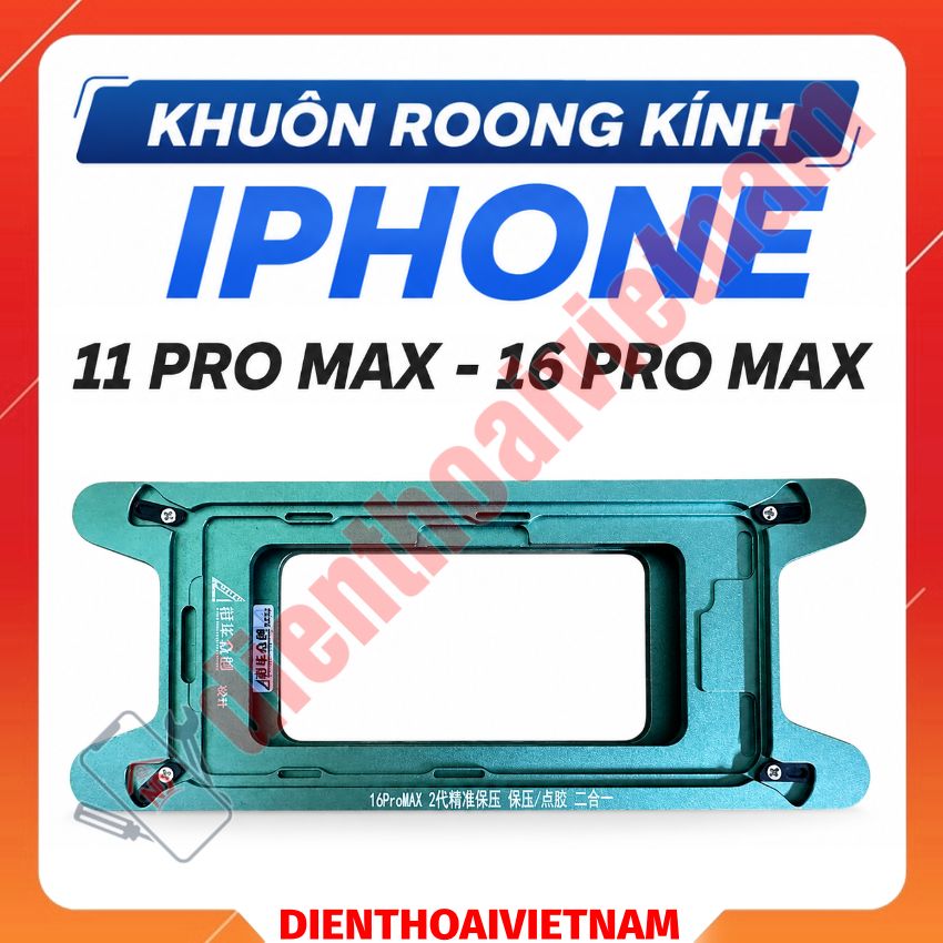 Khuôn roong kính iPhone 11 Prm - 16 Prm UYUE