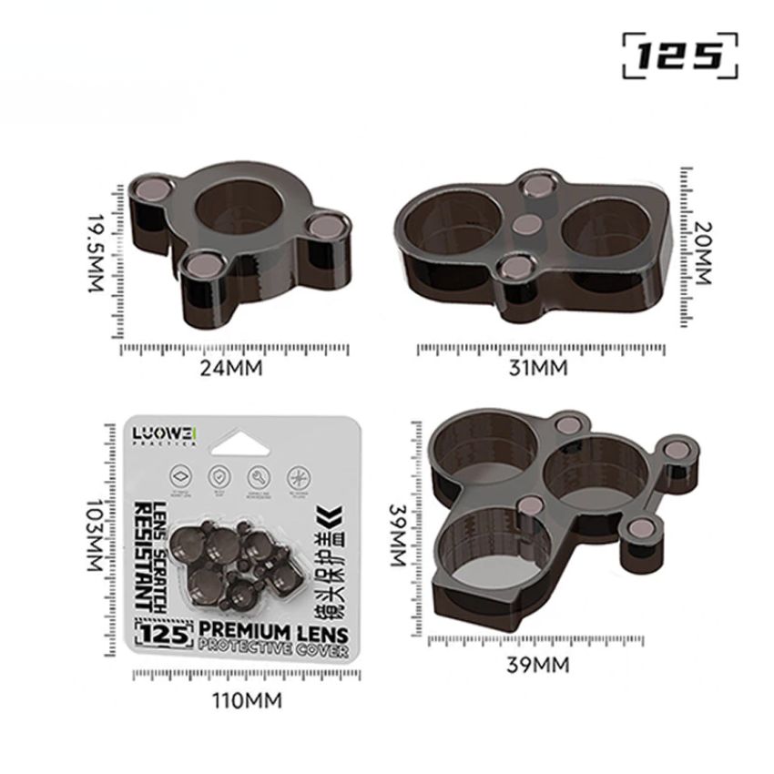 Nắp bảo vệ camera Luowei LW-125 Lens protective cover, có hút nam châm