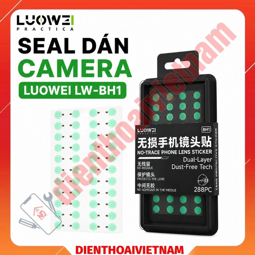 Seal dán camera Luowei LW-BH1 No-trace phone lens sticker