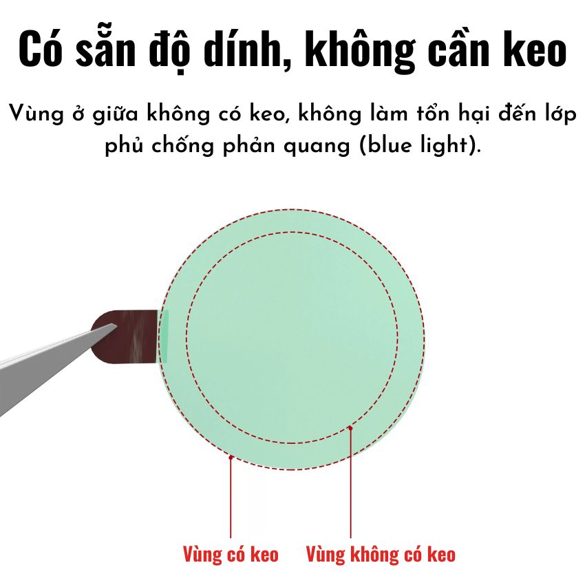 Seal dán camera Luowei LW-BH1 No-trace phone lens sticker