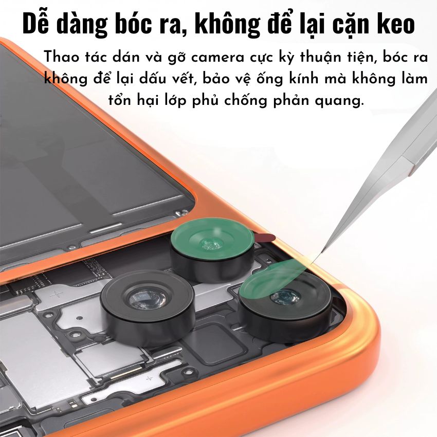 Seal dán camera Luowei LW-BH1 No-trace phone lens sticker - Ảnh 2