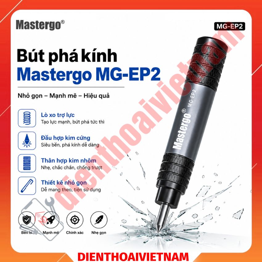Bút phá kính Mastergo MG-EP2 Mobile Phone Back Glass Cover Breaking Tool