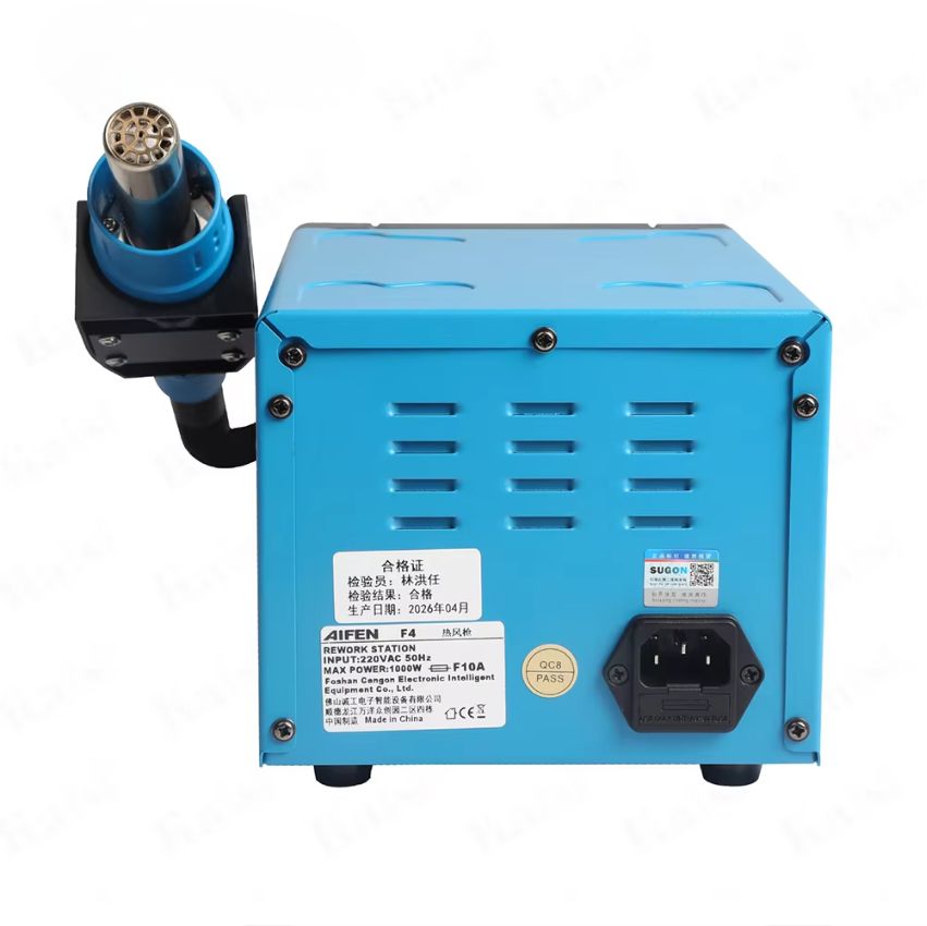 Máy khò Aifen F4 1000W Hot Air Gun, kèm 6 đầu khò