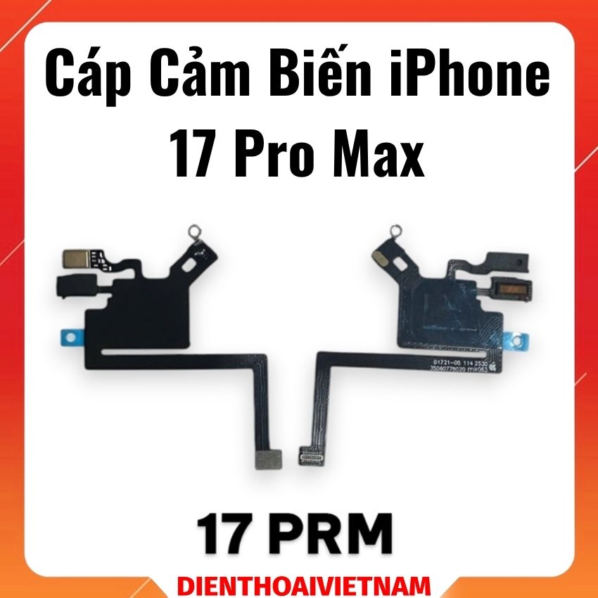 Cáp cảm biến iPhone 17 Pro Max – (Không kèm loa)