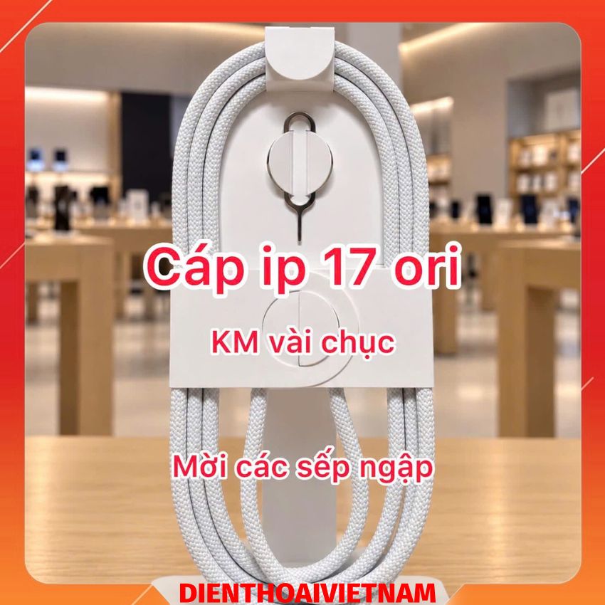 Dây cáp sạc iPhone 17 Ori