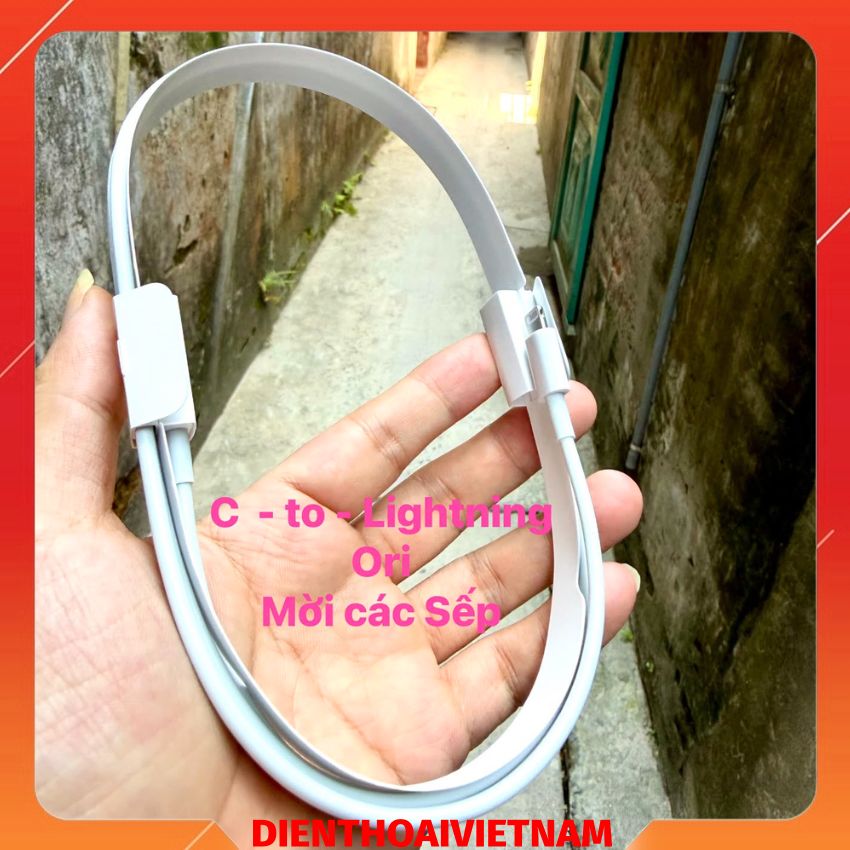Dây cáp sạc iPhone Type C – Lightning Ori 1.5m