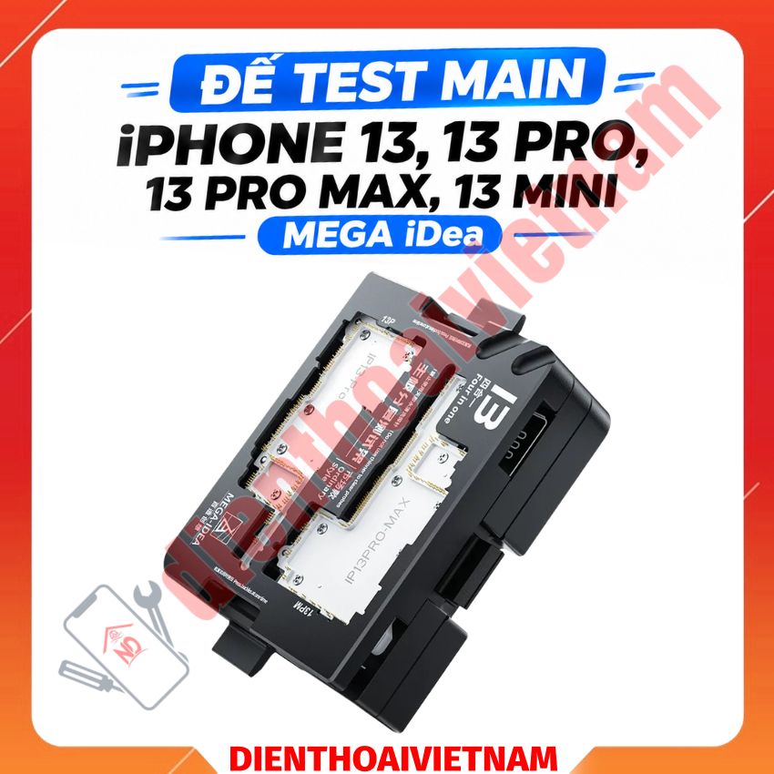 Đế test main iPhone 13 / 13 Pro /13 Pro Max / 13 Mini Mega IDea Mainboard Layered Test Frame