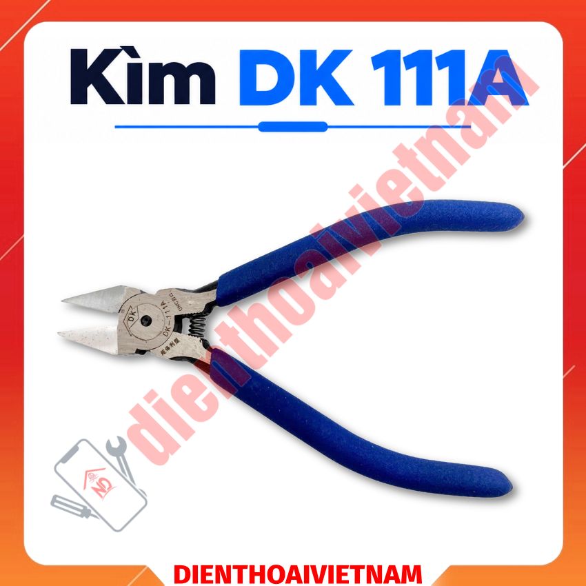 Kìm DK 111A Cutting Pliers cắt linh kiện, cắt dây hút thiếc, cắt dây đồng đa năng