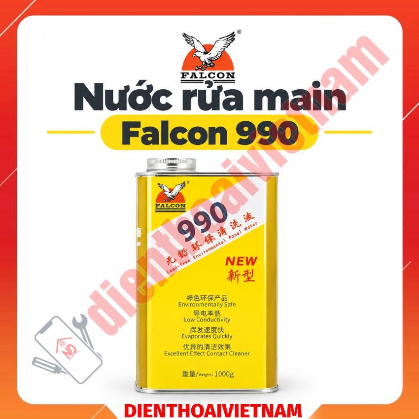 Nước rửa main Falcon 990 Lead-free Environmental Panel Water