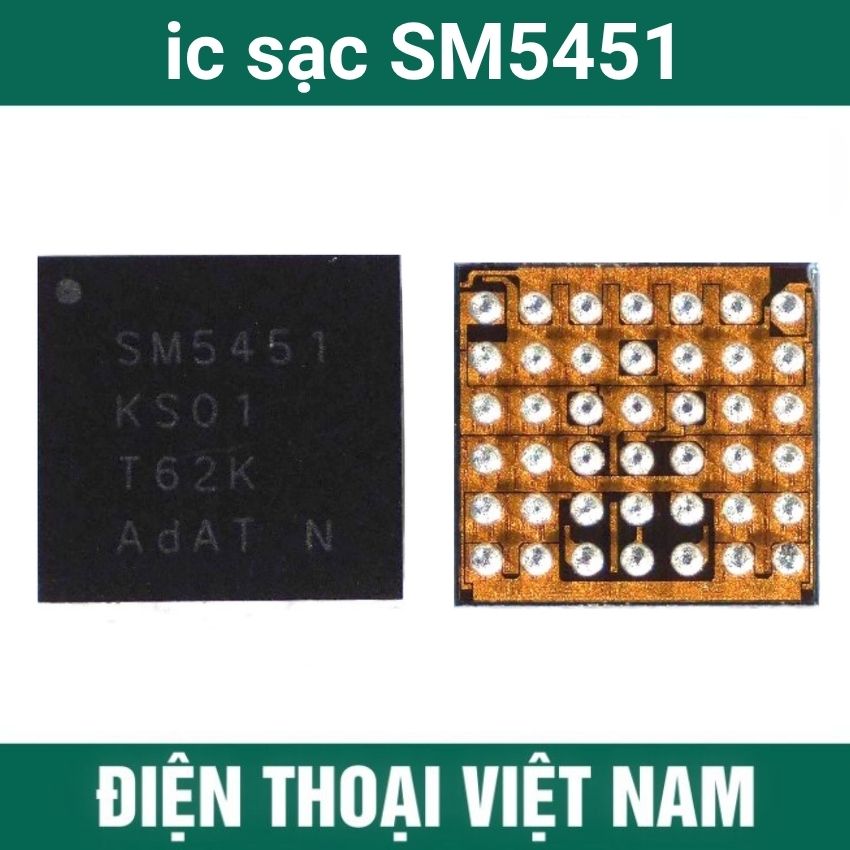 ic sạc SM5451 hỗ trợ các dòng Android