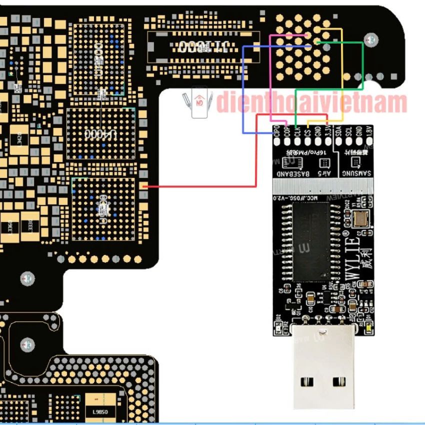 Đọc viết ic usb Wylie phiên bản 1 các loại iPad đời cao