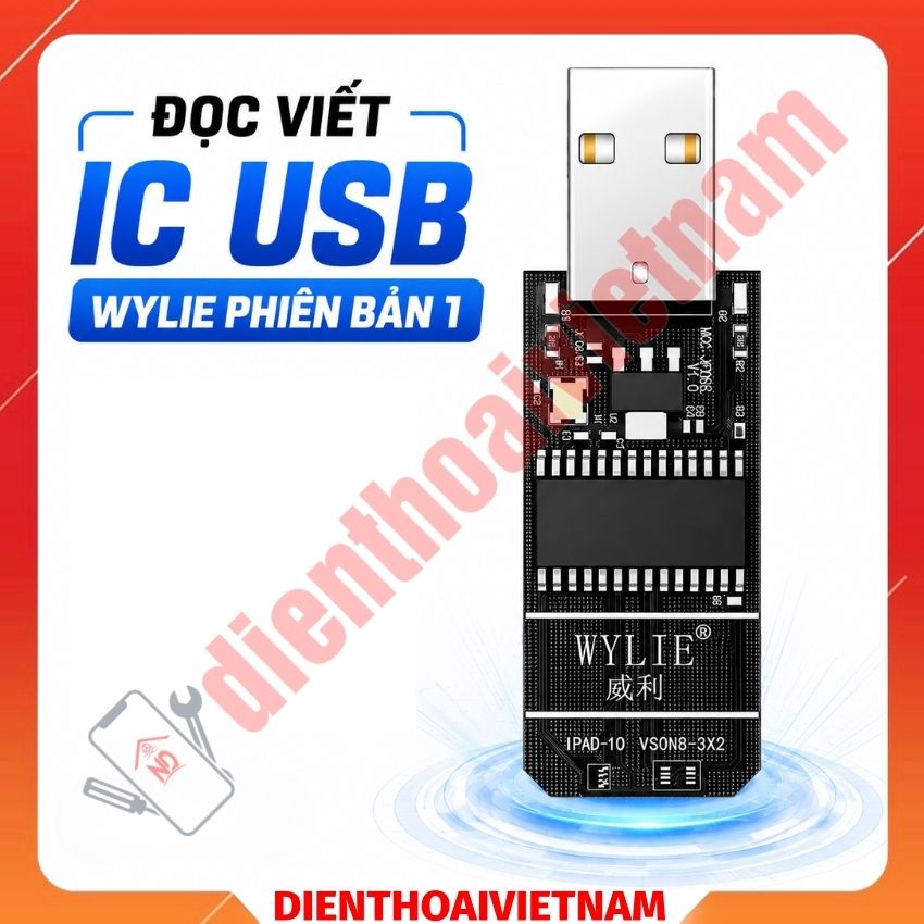 Đọc viết ic usb Wylie phiên bản 1 các loại iPad đời cao