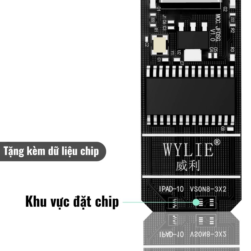 Đọc viết ic usb Wylie phiên bản 1 các loại iPad đời cao